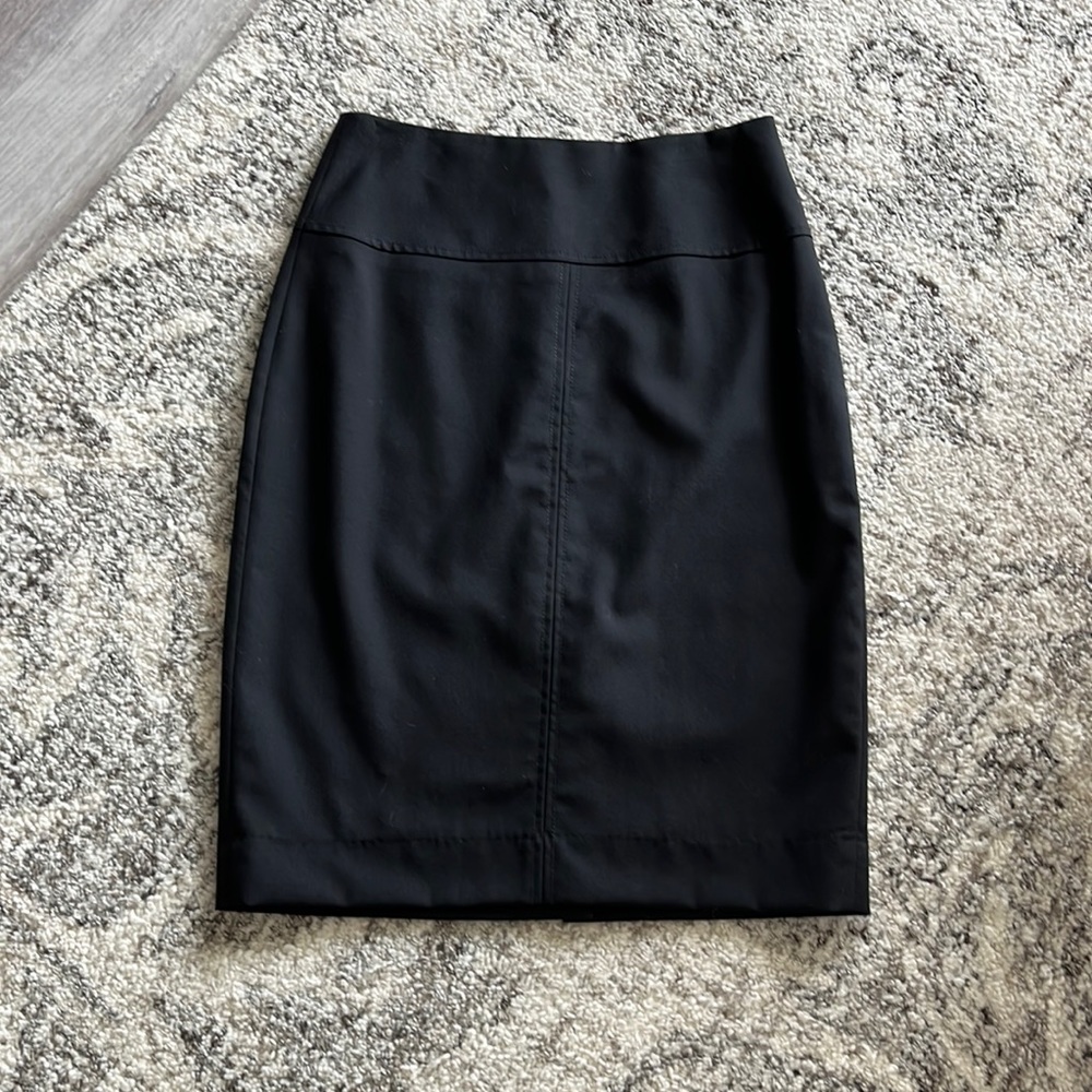 J. Crew black pencil skirt.